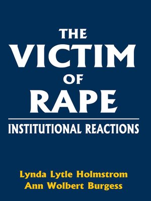 cover image of The Victim of Rape